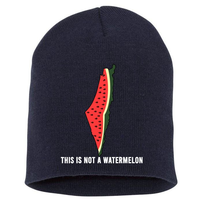 Watermelon This Is Not A Watermelon Palestine Collection Short Acrylic Beanie