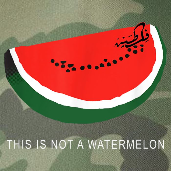 Watermelon This Is Not A Watermelon Palestine Collection Legacy Tie Dye Trucker Hat