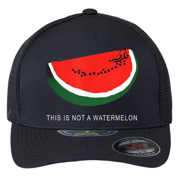 Watermelon This Is Not A Watermelon Palestine Collection Flexfit Unipanel Trucker Cap