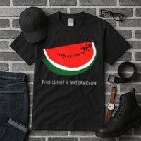 Watermelon This Is Not A Watermelon Palestine Collection Tall T-Shirt