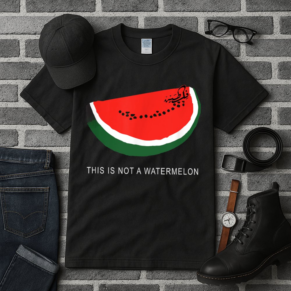 Watermelon This Is Not A Watermelon Palestine Collection Tall T-Shirt