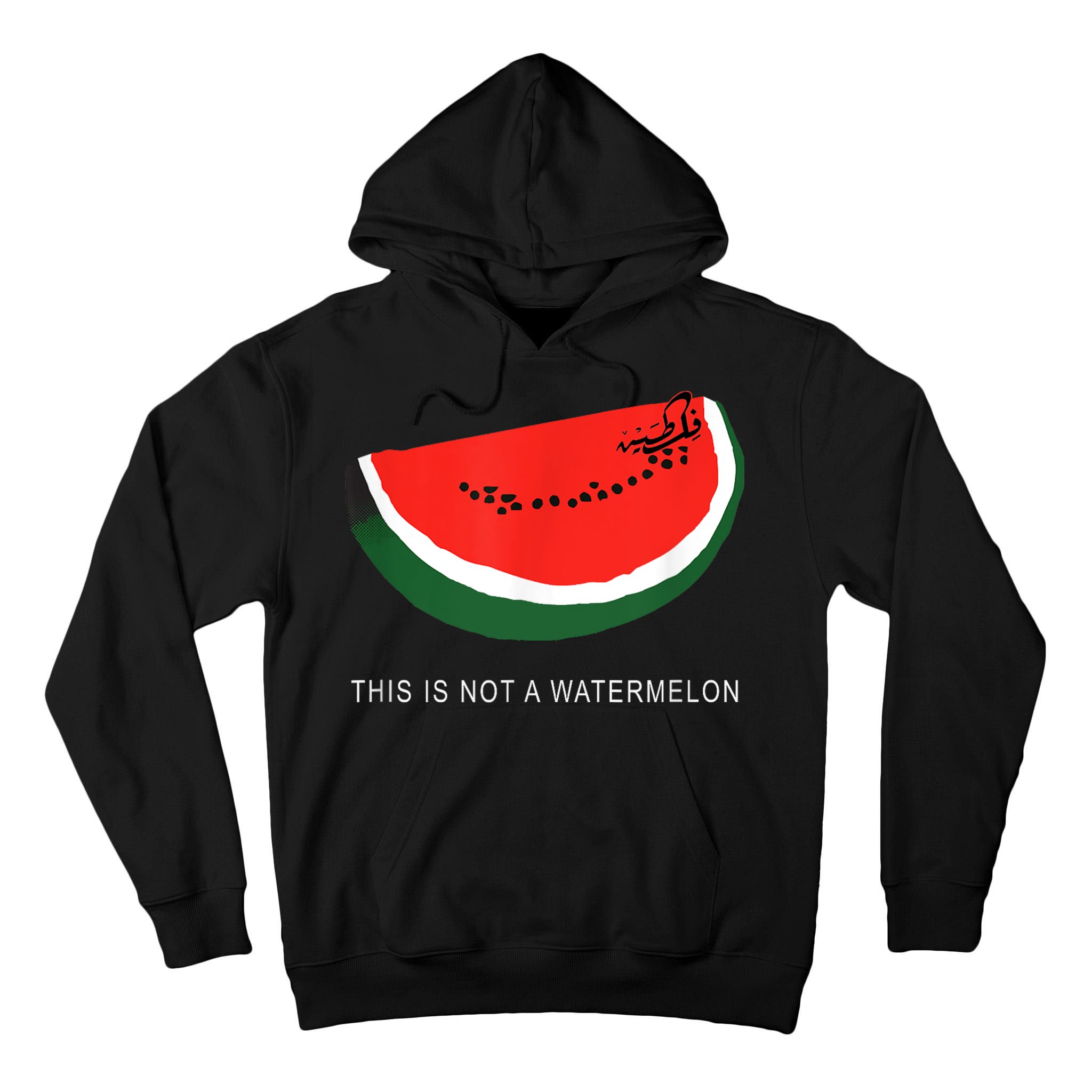 Watermelon This Is Not A Watermelon Palestine Collection Tall Hoodie