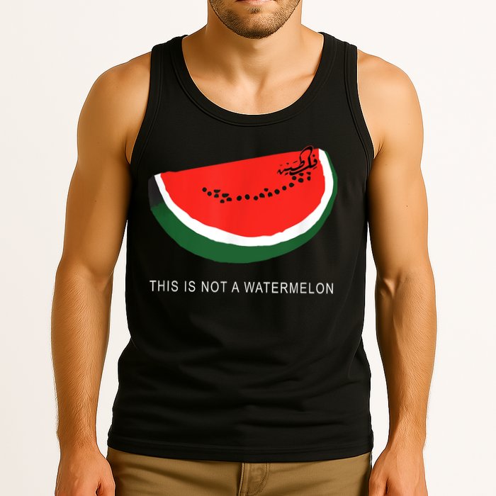 Watermelon This Is Not A Watermelon Palestine Collection Tank Top