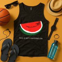 Watermelon This Is Not A Watermelon Palestine Collection Tank Top