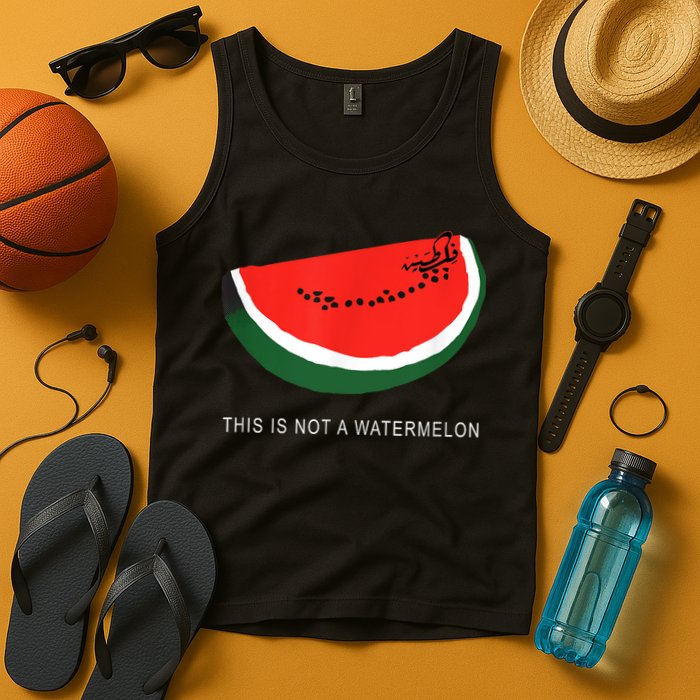 Watermelon This Is Not A Watermelon Palestine Collection Tank Top