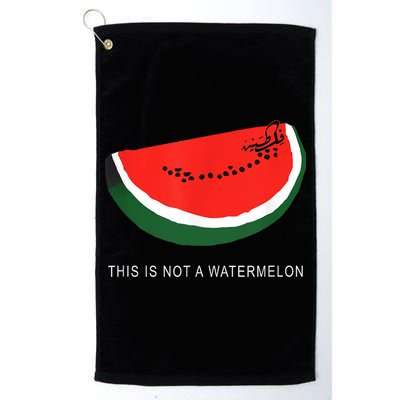 Watermelon This Is Not A Watermelon Palestine Collection Golf Towel