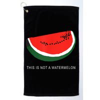 Watermelon This Is Not A Watermelon Palestine Collection Golf Towel