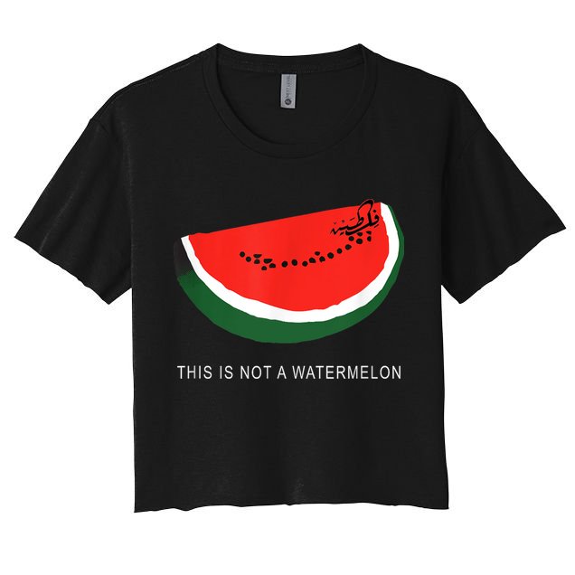 Watermelon This Is Not A Watermelon Palestine Collection Crop Top