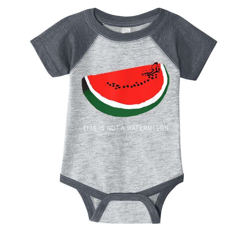 Watermelon This Is Not A Watermelon Palestine Collection Infant Baby Jersey Bodysuit