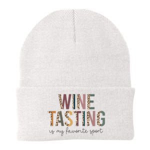 WINE TASTING Is My Favorite Sport Knit Cap Winter Beanie