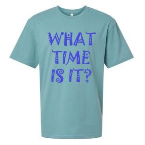 What Time Is It Sueded Cloud Jersey T-Shirt