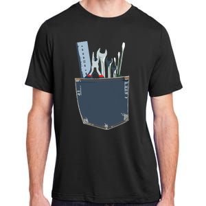 Work Tools In My Pocket Funny Mechanical Engineer Adult ChromaSoft Performance T-Shirt