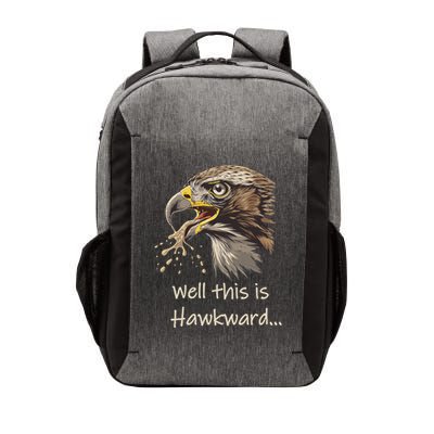 Well This Is Hawkward Viral Video Humor Vector Backpack