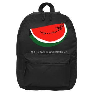 Watermelon 'This is Not a Watermelon' Palestine Collection 16 in Basic Backpack