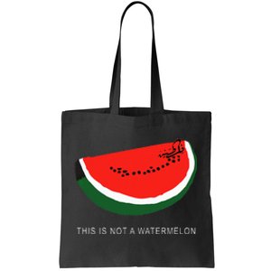 Watermelon 'This is Not a Watermelon' Palestine Collection Tote Bag