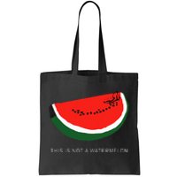 Watermelon 'This is Not a Watermelon' Palestine Collection Tote Bag