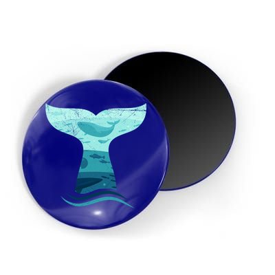 Whale Tail In Waves Orca Ocean Cute Gift Magnet