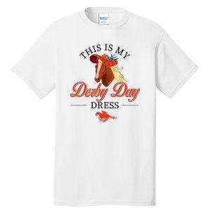 Womens This Is My Derby Day Horseshoe Kentucky For Women Tall T-Shirt