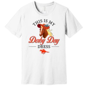 Womens This Is My Derby Day Horseshoe Kentucky For Women Premium T-Shirt