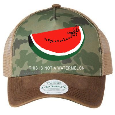 Watermelon This Is Not A Watermelon Palestine Collection Legacy Tie Dye Trucker Hat
