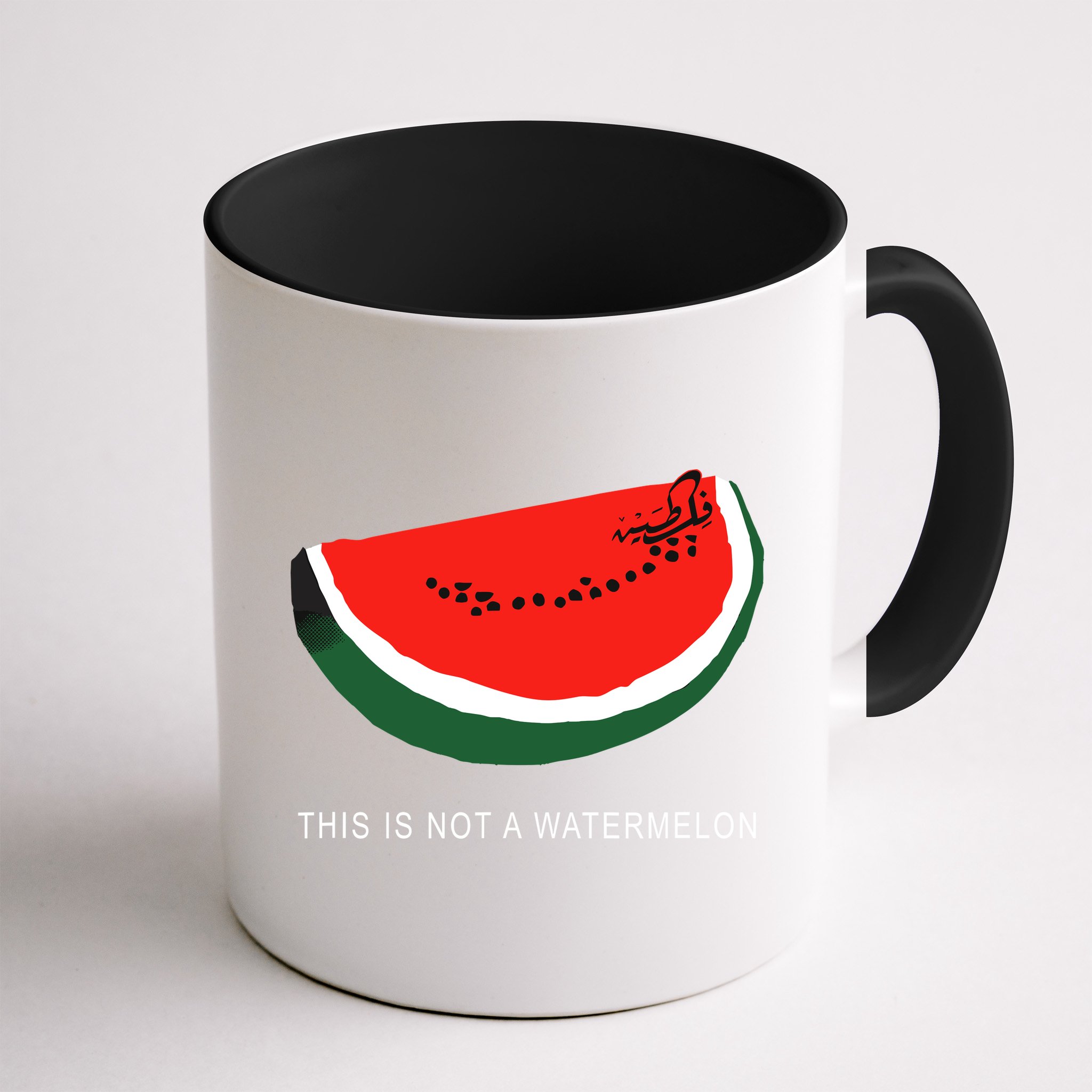 Watermelon This Is Not A Watermelon Palestine Collection Mug