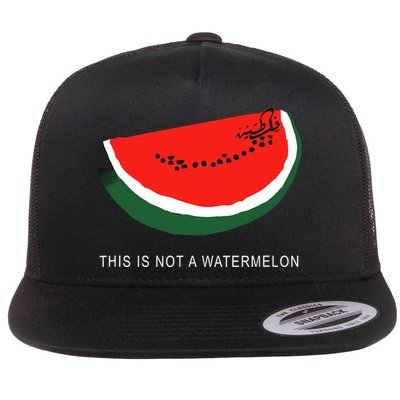 Watermelon This Is Not A Watermelon Palestine Collection Flatbill Hat