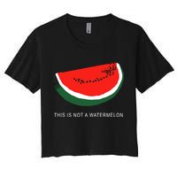 Watermelon This Is Not A Watermelon Palestine Collection Crop Top