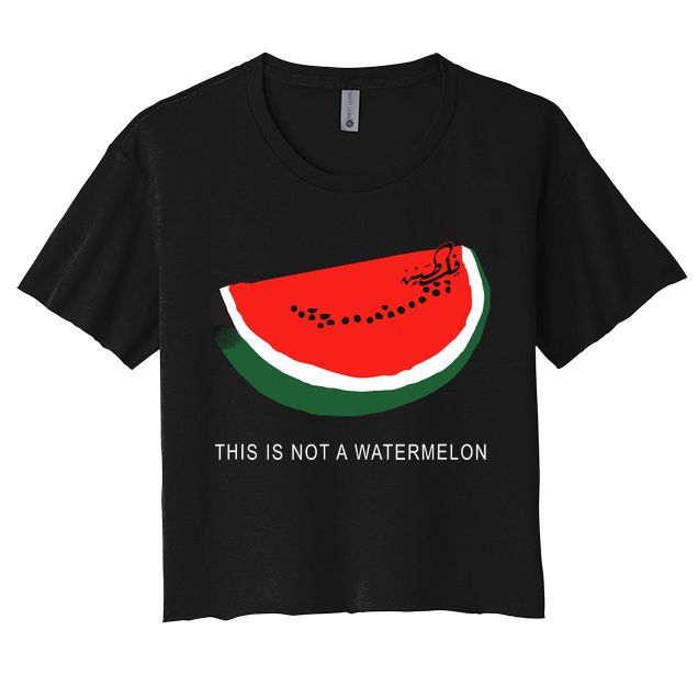 Watermelon This Is Not A Watermelon Palestine Collection Crop Top