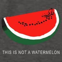 Watermelon This Is Not A Watermelon Palestine Collection Vector Backpack