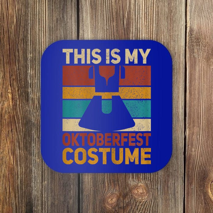 Womens This Is My Oktoberfest Costume Women German Dirndl Outfit Coaster