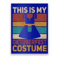 Womens This Is My Oktoberfest Costume Women German Dirndl Outfit Poster