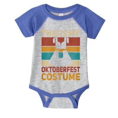 Womens This Is My Oktoberfest Costume Women German Dirndl Outfit Infant Baby Jersey Bodysuit