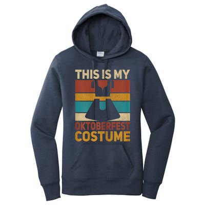 Womens This Is My Oktoberfest Costume Women German Dirndl Outfit Women's Pullover Hoodie