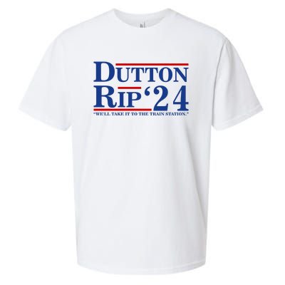 Dutton Rip 2024 We’ll Take It To The Train Station DuttonRip 2024 Sueded Cloud Jersey T-Shirt