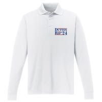 Dutton Rip 2024 We’ll Take It To The Train Station DuttonRip 2024 Performance Long Sleeve Polo