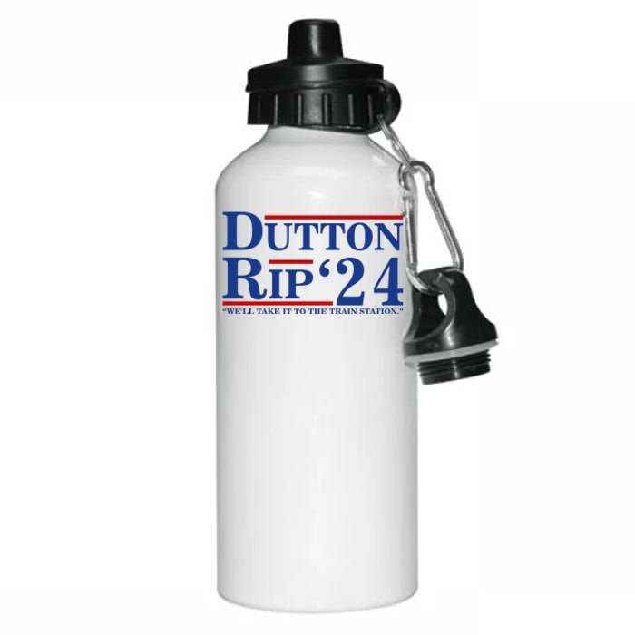 Dutton Rip 2024 We’ll Take It To The Train Station DuttonRip 2024 Aluminum Water Bottle