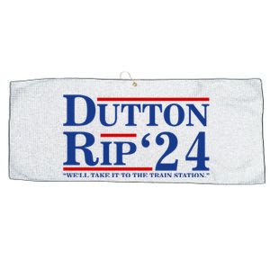 Dutton Rip 2024 We’ll Take It To The Train Station DuttonRip 2024 Large Microfiber Waffle Golf Towel