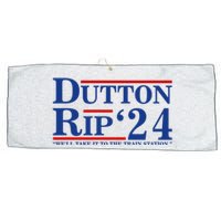 Dutton Rip 2024 We’ll Take It To The Train Station DuttonRip 2024 Large Microfiber Waffle Golf Towel