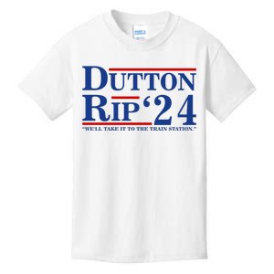 Dutton Rip 2024 We’ll Take It To The Train Station DuttonRip 2024 Kids T-Shirt