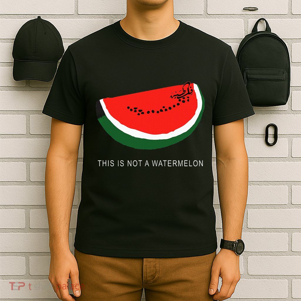 Watermelon This Is Not A Watermelon Palestine Collection T-Shirt
