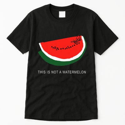 Watermelon This Is Not A Watermelon Palestine Collection Tall T-Shirt