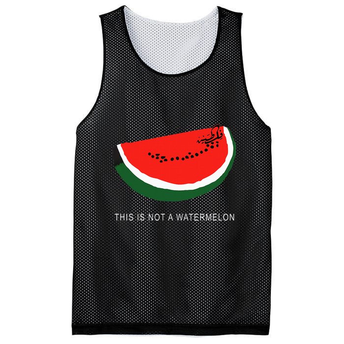 Watermelon This Is Not A Watermelon Palestine Collection Mesh Reversible Basketball Jersey Tank