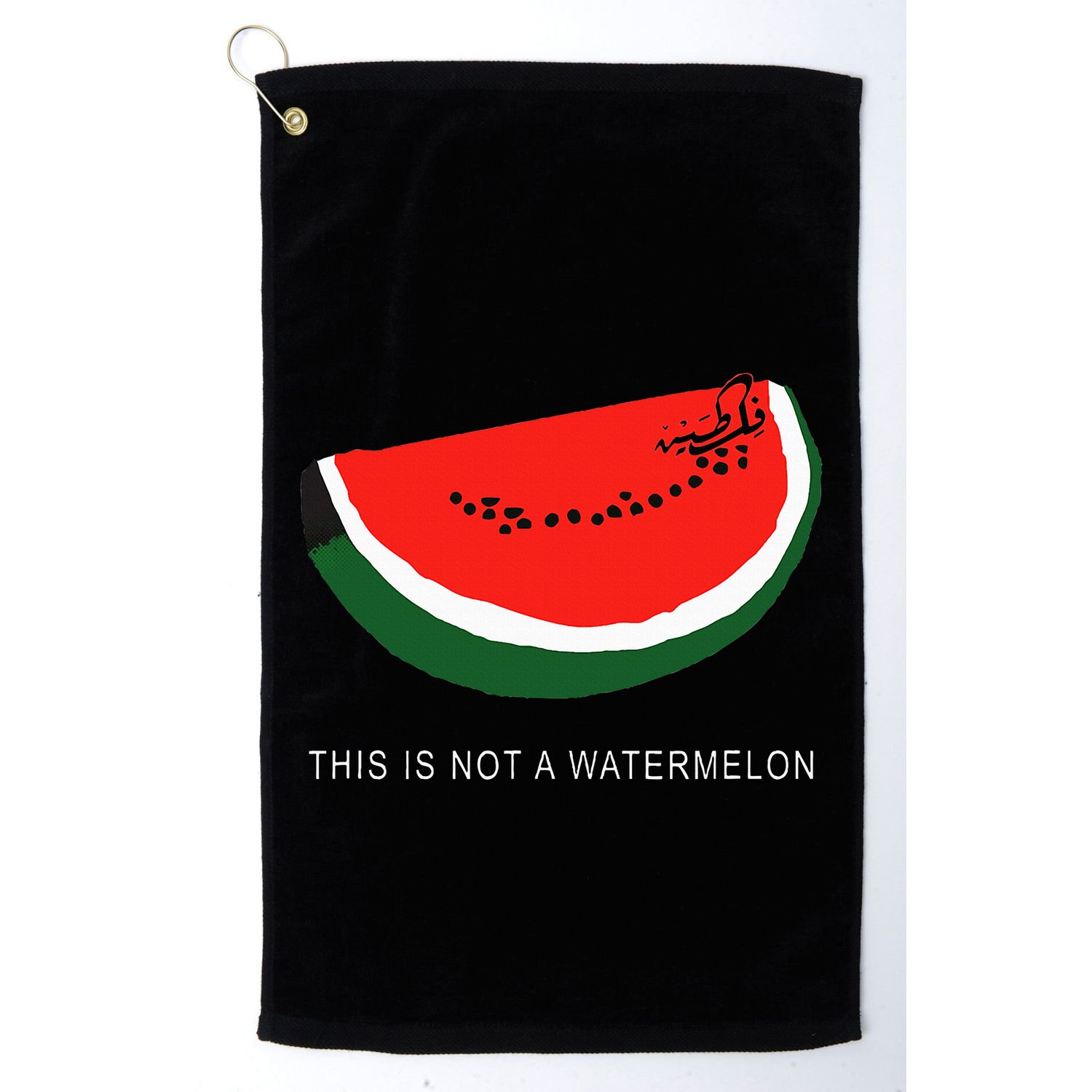 Watermelon This Is Not A Watermelon Palestine Collection Golf Towel