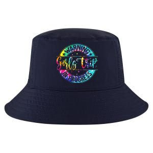 Warning Trip In Progress Trip Vacation Tie Dye Cool Comfort Performance Bucket Hat