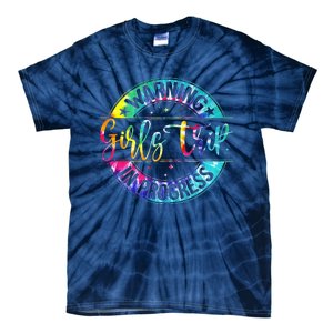 Warning Trip In Progress Trip Vacation Tie Dye Tie-Dye T-Shirt