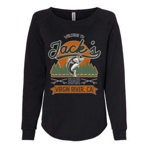 Welcome To Jack's Bar Virgin River California Womens California Wash Sweatshirt