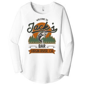 Welcome To Jack's Bar Virgin River California Women's Perfect Tri Tunic Long Sleeve Shirt