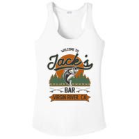 Welcome To Jack's Bar Virgin River California Ladies PosiCharge Competitor Racerback Tank