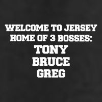 Welcome To Jersey Home Of 3 Bosses Tony Bruce Greg Cool Comfort Performance Bucket Hat