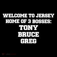 Welcome To Jersey Home Of 3 Bosses Tony Bruce Greg Impact Tech Backpack